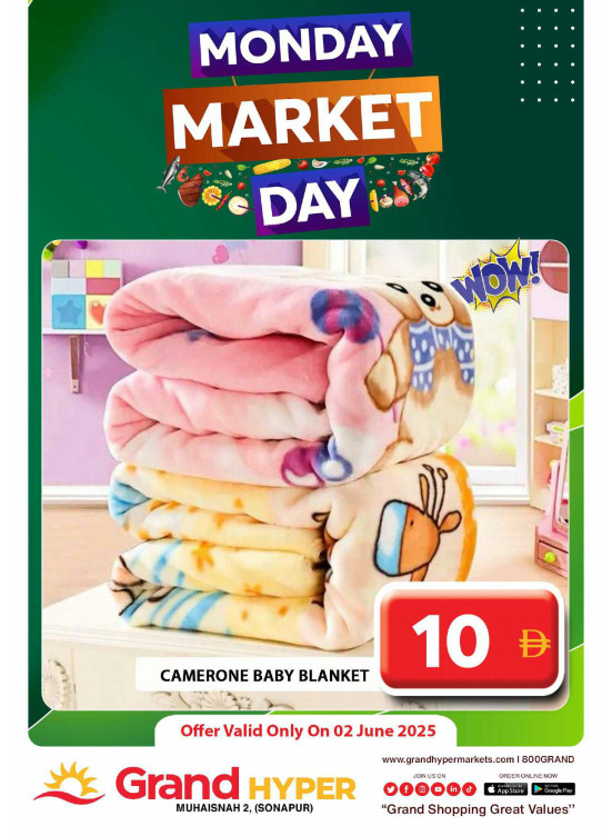 Monday Market Day - Grand Hyper Muhaisnah