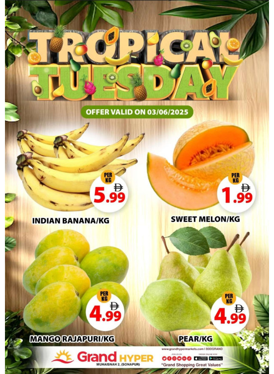 Fruitilicious Tuesday - Grand Hyper Muhaisnah