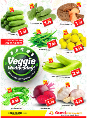 Veggie Wednesday - Grand Hypermarket Jebel Ali