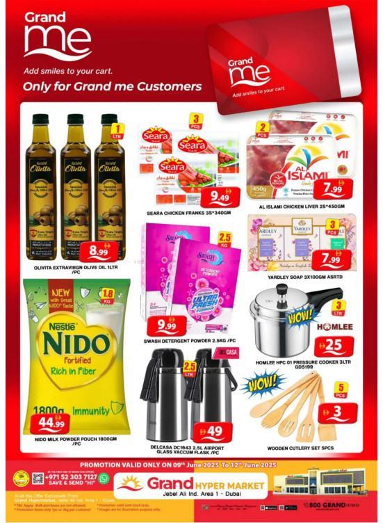 Grand Me Deals - Grand Hypermarket Jebel Ali