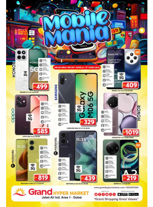 Mobile Mania - Grand Hypermarket Jebel Ali