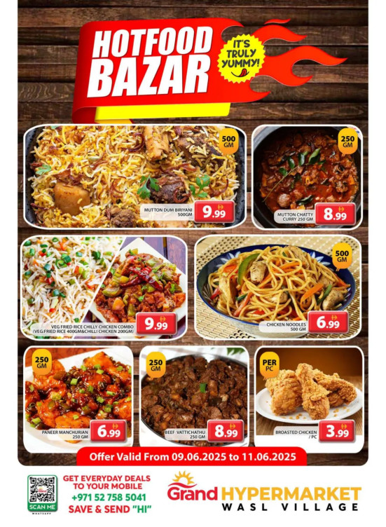 Hotfood Bazar - Wasl Village, Dubai