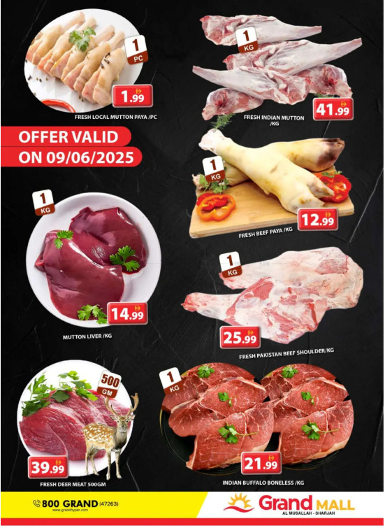 Meat Monday - Grand Mall Sharjah