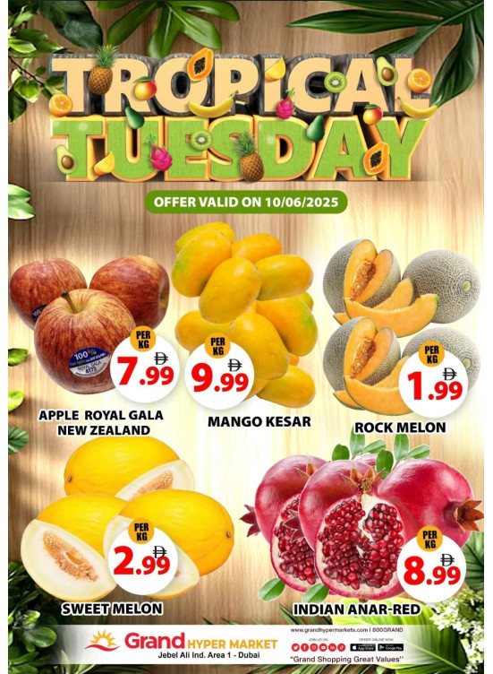 Fruitilicious Tuesday - Grand Hypermarket Jebel Ali