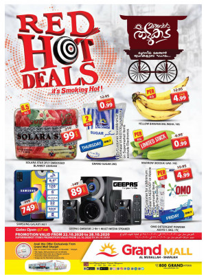 Red Hot Deals - Grand Mall Sharjah