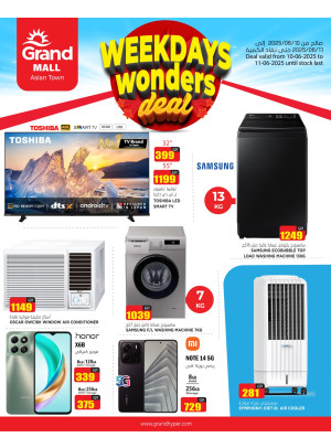 Weekdays Wonders Deal - Asian Town
