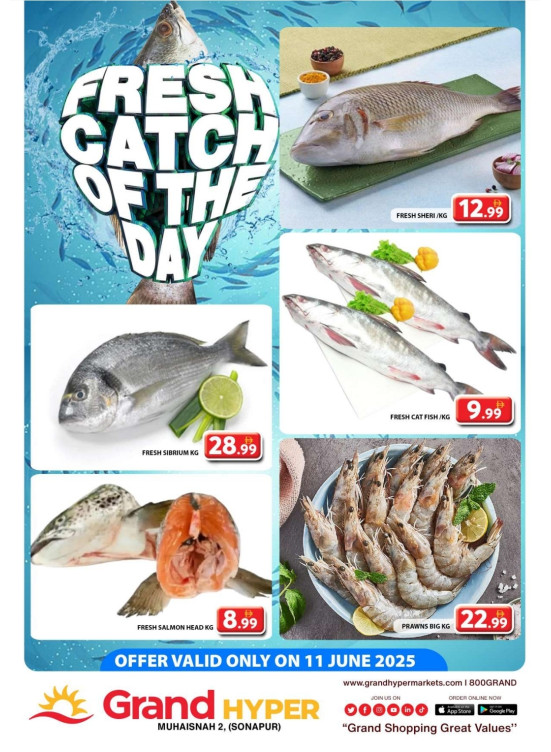 Fresh Catch If The Day  - Grand Hyper Muhaisnah