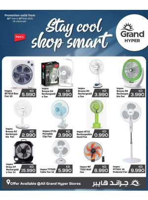 Offers on Fans