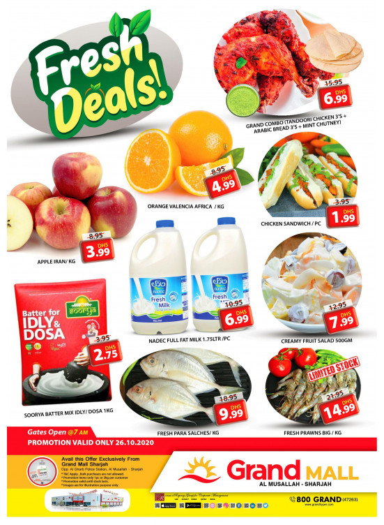 Fresh Deals - Grand Mall Sharjah