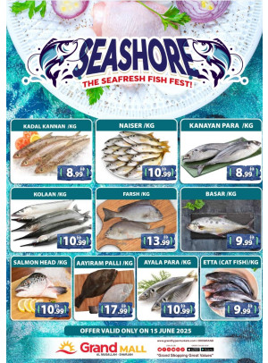 Seafood Sunday - Grand Mall Sharjah