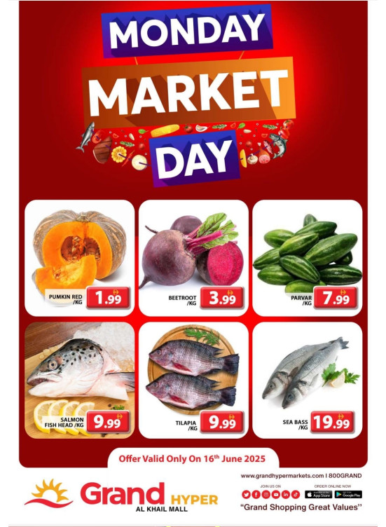 Monday Market Day - Grand Hyper Al Khail Mall