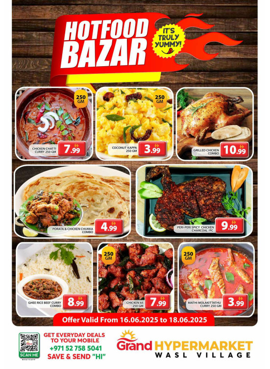 Hotfood Bazar - Wasl Village, Dubai