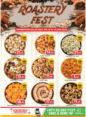 Roastery Fest - Grand Hypermarket Jebel Ali