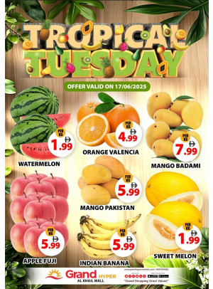 Fruitilicious Tuesday - Grand Hyper Al Khail Mall