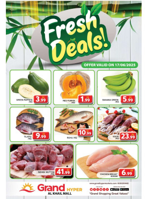 Fresh Deals - Grand Hyper Al Khail Mall