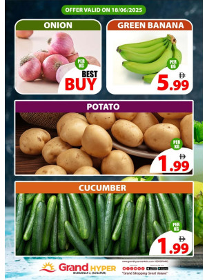 Veggie Wednesday - Grand Hyper Muhaisnah