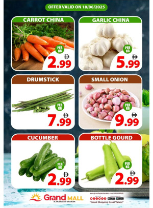 Veggie Wednesday - Grand Mall Sharjah