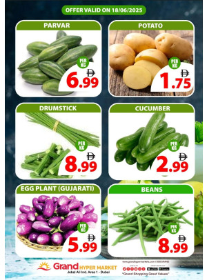 Veggie Wednesday - Grand Hypermarket Jebel Ali