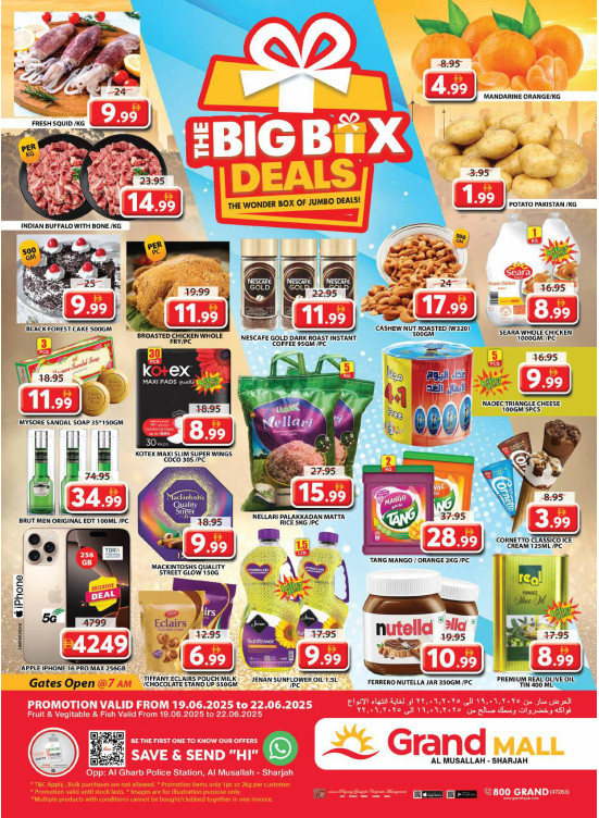 Weekend Deals - Grand Mall Sharjah