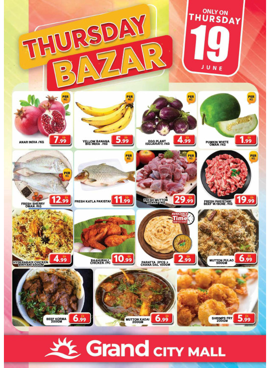 Thursday Bazar - Grand City Mall
