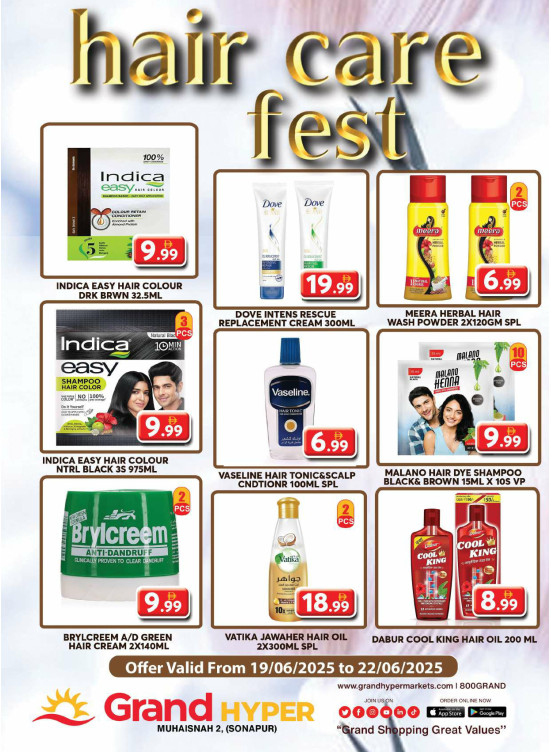 Hair Care Feast - Grand Hyper Muhaisnah