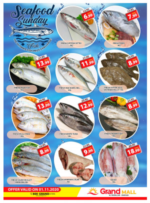 Seafood Sunday - Grand Mall Sharjah