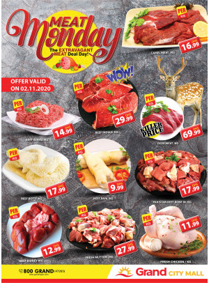 Meat Monday - Grand City Mall