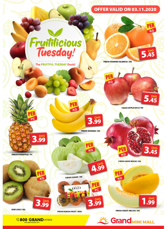 Fruitilicious Tuesday - Grand Mini Mall