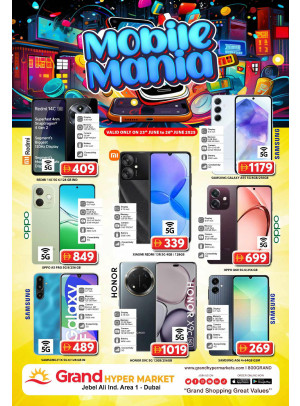 Mobile Mania - Grand Hypermarket Jebel Ali