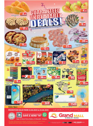 Midweek Deals Grand - Grand Mall Sharjah
