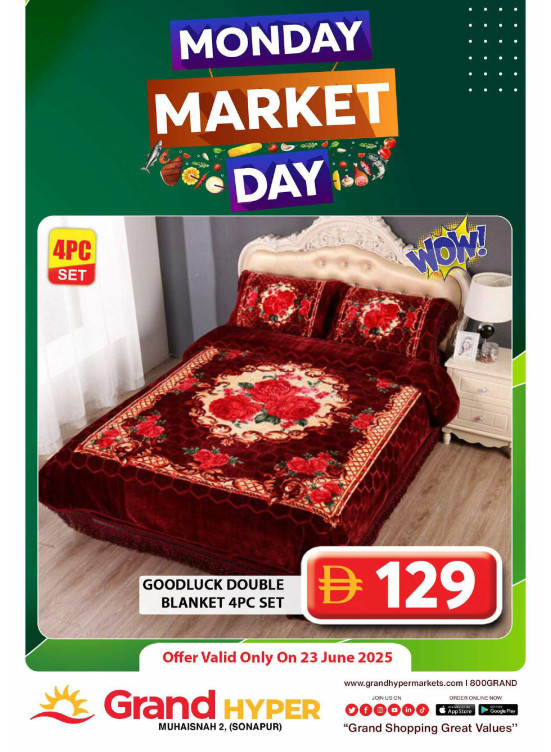 Monday Market Day - Grand Hyper Muhaisnah