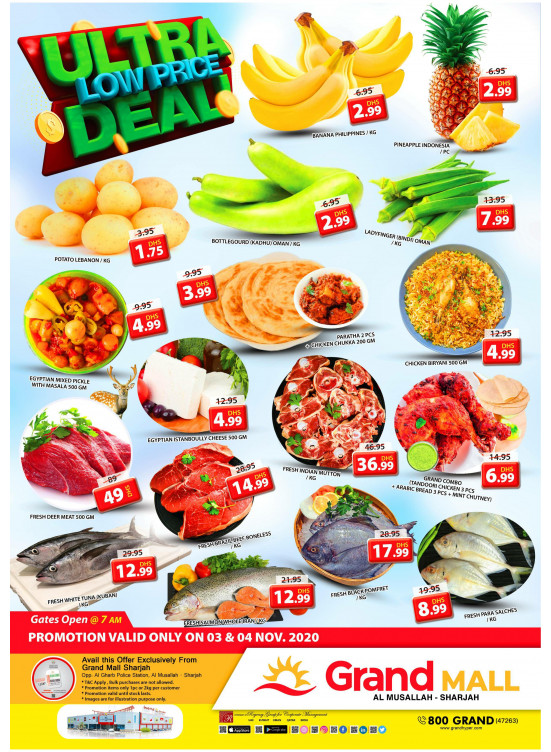 Ultra Low Price Deal - Grand Mall Sharjah
