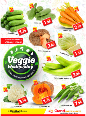 Veggie Wednesday - Grand Hypermarket Jebel Ali