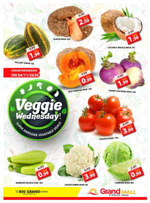 Veggie Wednesday - Grand Mall Sharjah
