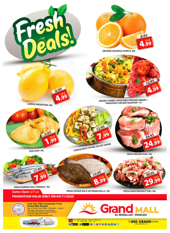 Fresh Deals - Grand Mall Sharjah