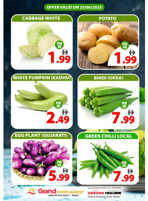 Veggie Wednesday - Grand Hypermarket Jebel Ali