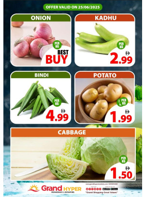 Veggie Wednesday - Grand Hyper Muhaisnah