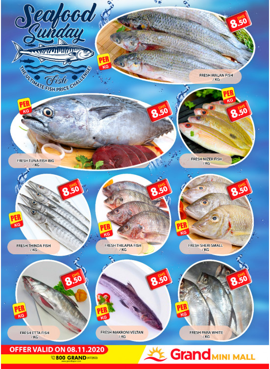 Seafood Sunday - Grand Mini Mall