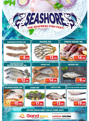 Seafood Sunday - Grand Mall Sharjah