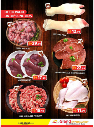 Meat Deals - Grand Hypermarket Jebel Ali