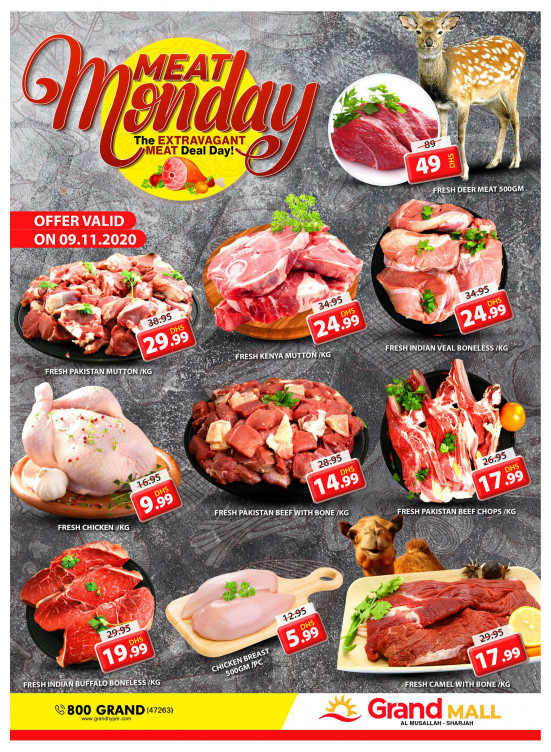 Meat Monday - Grand Mall Sharjah