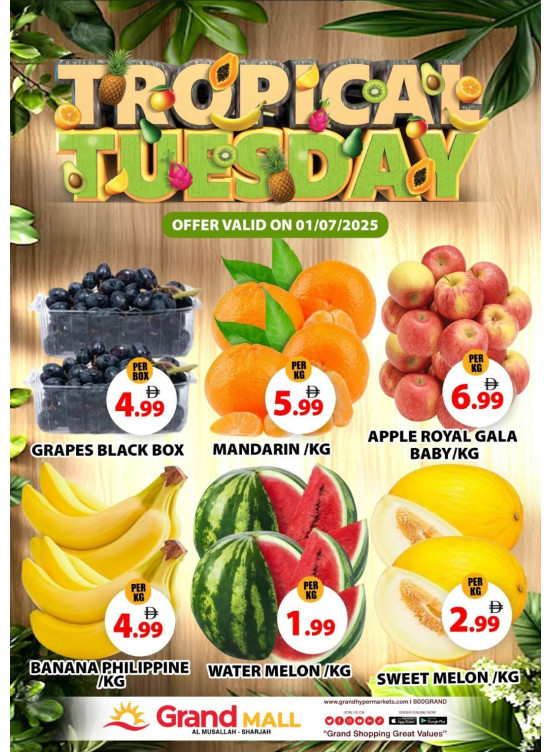 Fruitilicious Tuesday - Grand Mall Sharjah