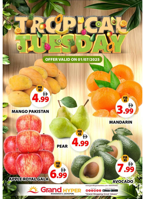 Fruitilicious Tuesday - Grand Hyper Muhaisnah
