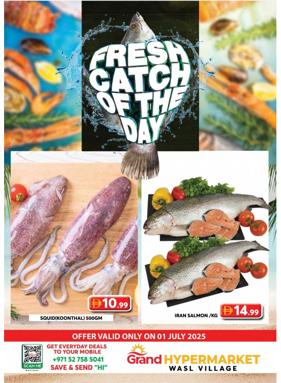 Catch of The Day - Wasl Village, Dubai