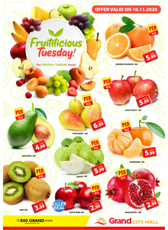 Fruitilicious Tuesday - Grand City Mall