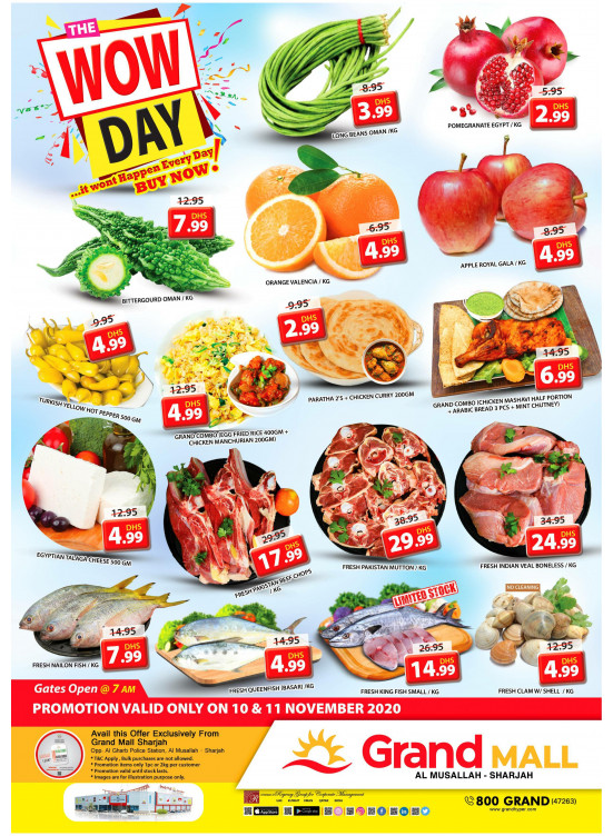 Wow Day Deals - Grand Mall Sharjah