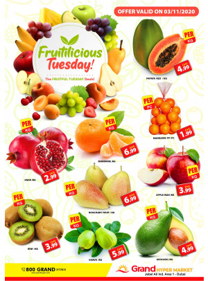 Fruitilicious Tuesday - Grand Hypermarket Jebel Ali