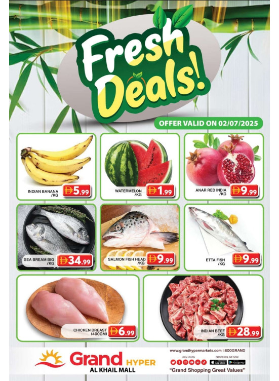 Fresh Deals - Grand Hyper Al Khail Mall