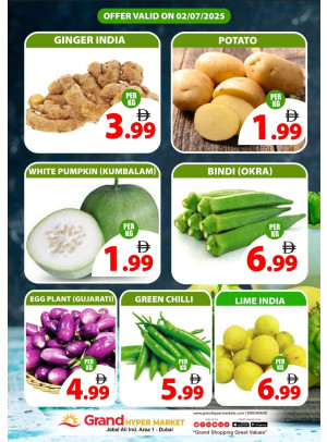 Veggie Wednesday - Grand Hypermarket Jebel Ali