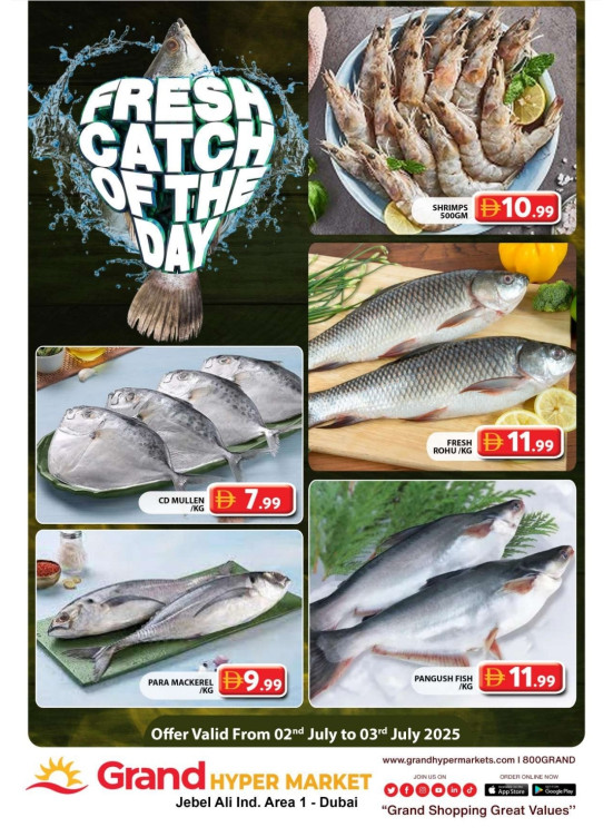 Catch of The Day - Grand Hypermarket Jebel Ali